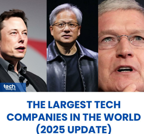 The Largest Tech Companies in the World 2025 Update