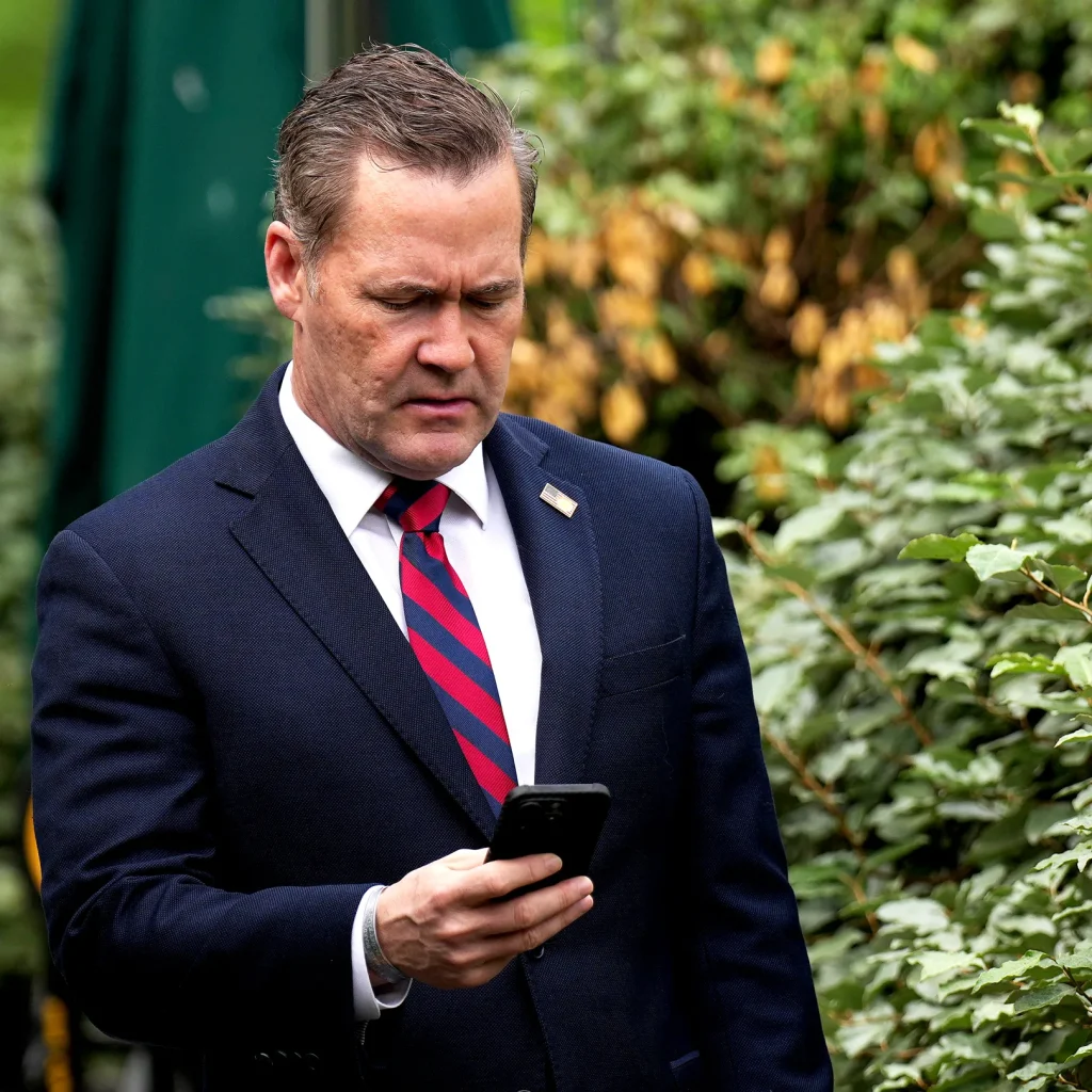 Hack Exposes Unofficial Messaging App Used by Former Trump Adviser Waltz
