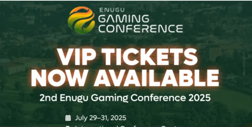 Level Up in Enugu! Get Your Tickets Now for Enugu Gaming Conference 2025