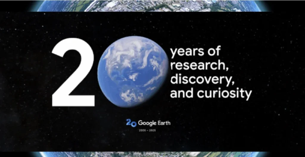 Google Earth Turns 20: Adds Historical Street View, Climate Tools for Urban Planning
