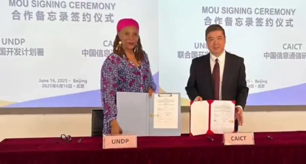 UNDP and China Launch Africa Digital Empowerment & Innovation Hub to Accelerate Inclusive Development