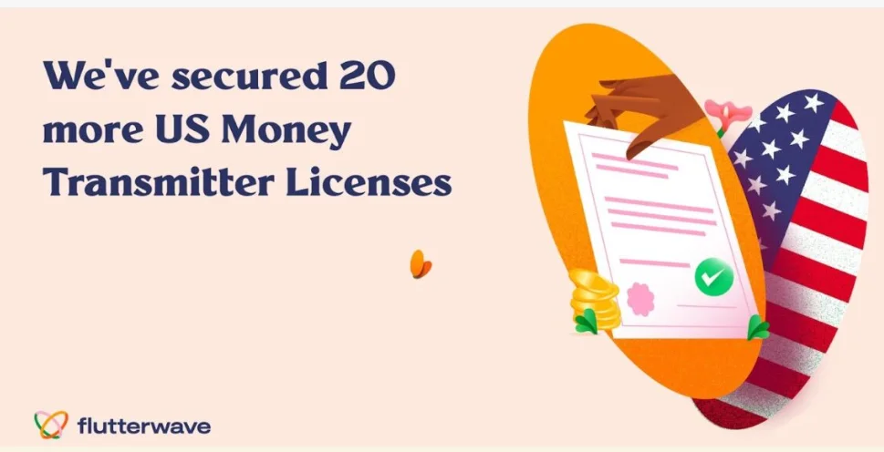 Flutterwave Secures 20 New U.S. Money Transmitter Licenses, Relaunches Send App Across Multiple States