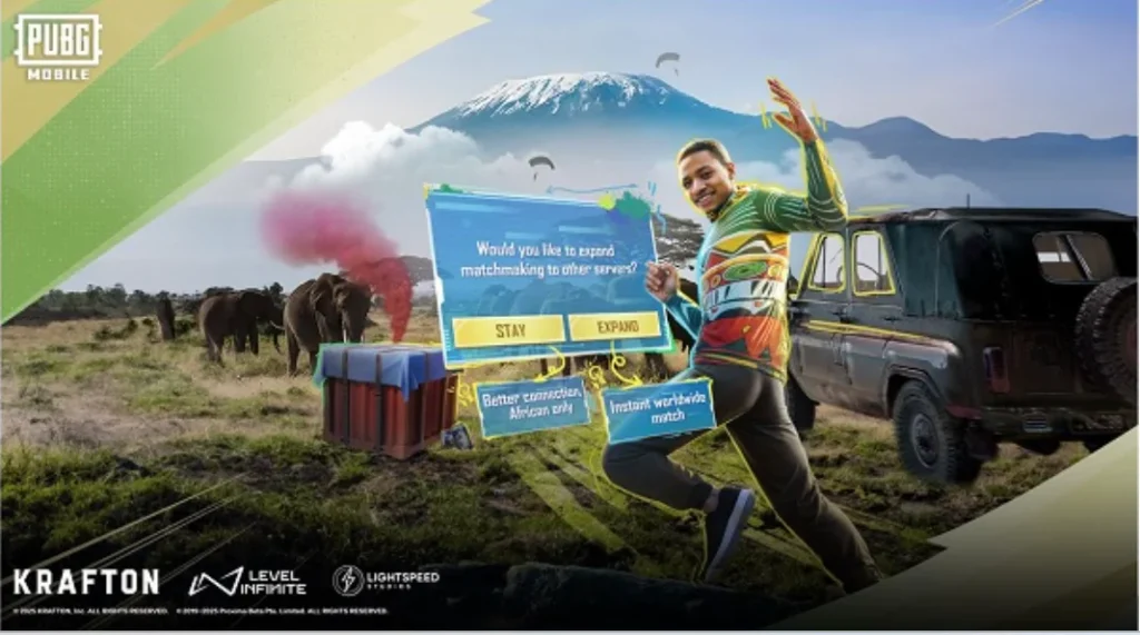 PUBG MOBILE Expands in Africa: Local Servers, Cultural Features & Events 2025