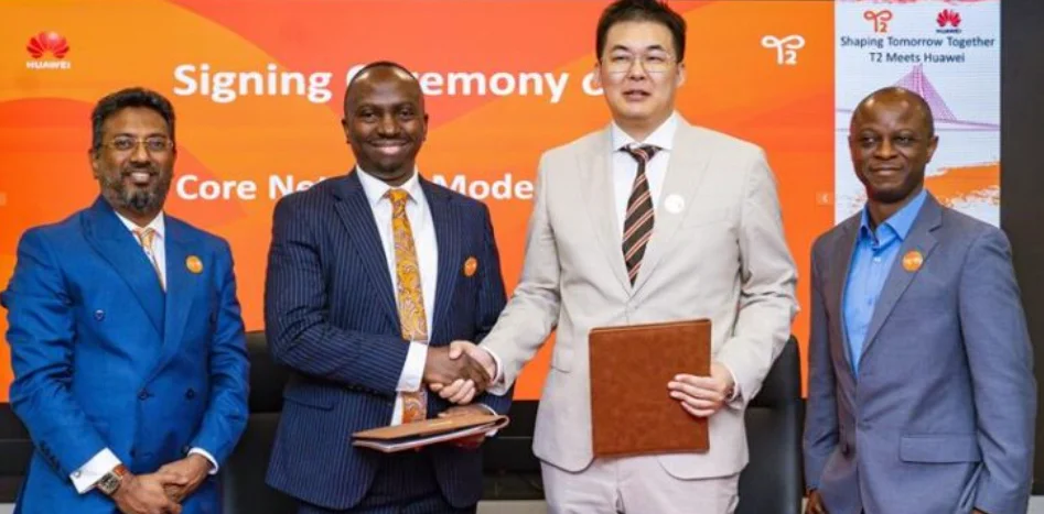 T2 Signs Multi-Million-Dollar Deal With Huawei to Modernise Core Network in Nigeria