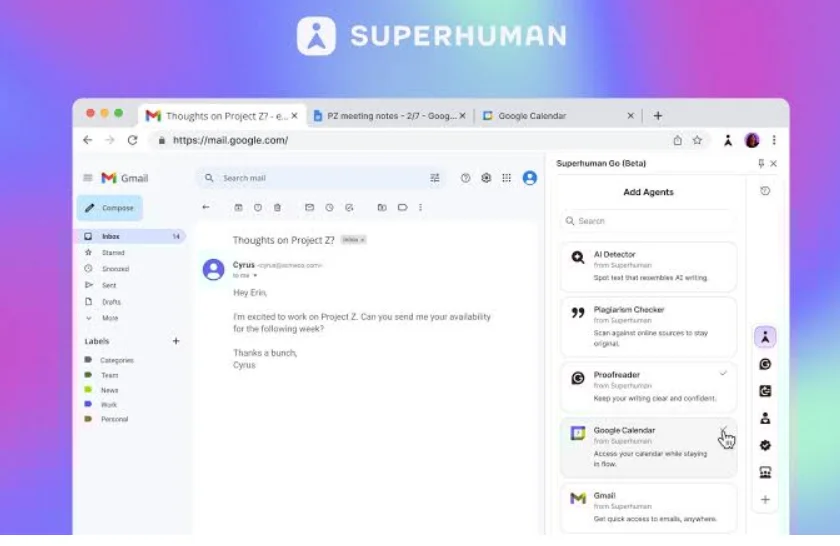 Grammarly Rebrands as Superhuman, Merging AI Tools into One Unified Productivity Platform